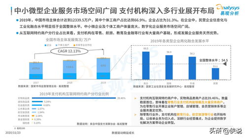 中國產業支付數字化企業服務分析（2020年） 數字技術驅動的變革與機遇